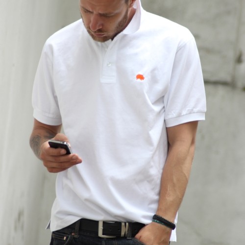 Poloshirt Weiß Poloshirt Weiß