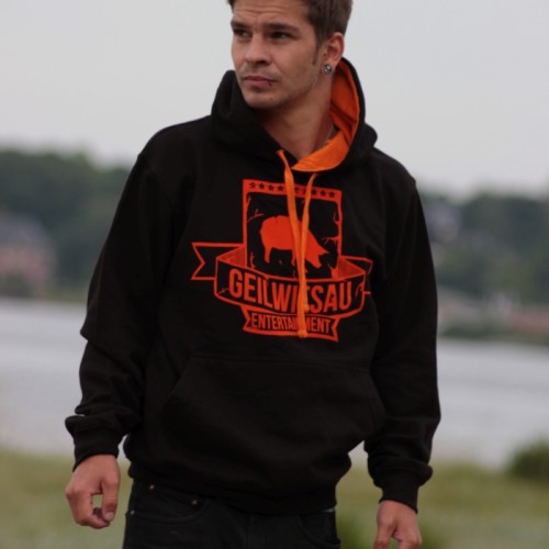 Hoodie Geil wie Sau Entertainment Hoodie Geil wie Sau Entertainment